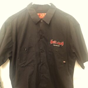 Hellanback dickies garage shirt.